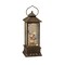 Contemporary Home Living LED Spinning Water Globe Lantern - 11" - Bronze
